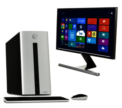 HP Pavilion 550-153na Desktop PC & Monitor Bundle